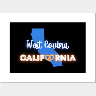 West Covina, California! Pretzels! (CXG Inspired) Posters and Art